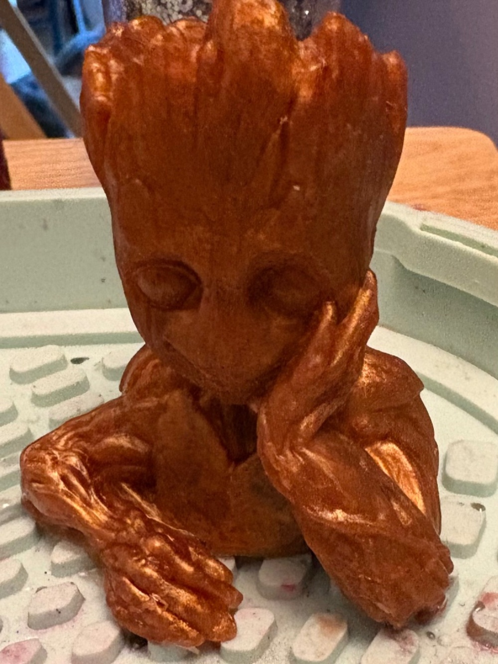 HOMEMADE Resin Groot Statue